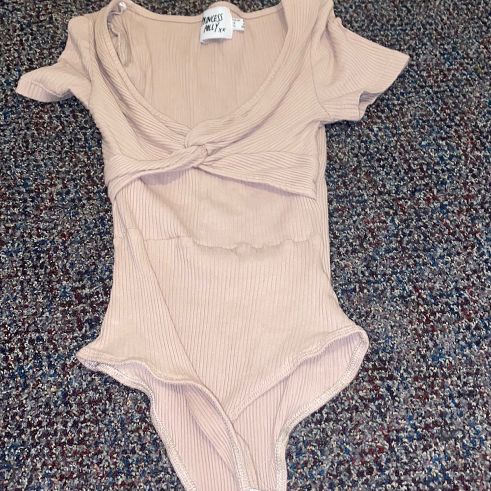 Pastel pink princess Polly bodysuit